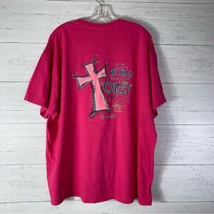 Christian I Can Do All Things Through Christ Who Strengthens Me T-Shirt 2XL